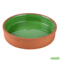 Wholesale Restaurantware 15 Oz Terracotta Cazuela Bowl - Green Glazed Interior, Oven-Safe- Bulk