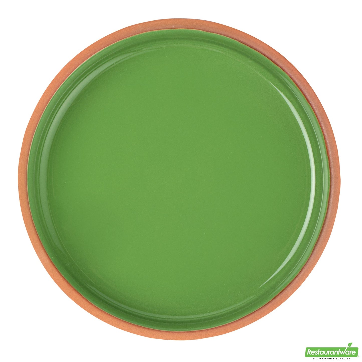Wholesale Restaurantware 15 Oz Terracotta Cazuela Bowl - Green Glazed Interior, Oven-Safe- Bulk