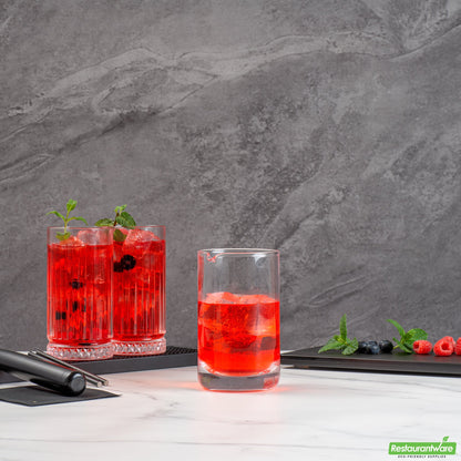 Wholesale Restaurantware Bar Lux 17 Oz Cocktail Mixing Glass - Hand-Blown, Crystal - 3 3/4" X 3 1/2" X 5 3/4" 16.9oz- Bulk