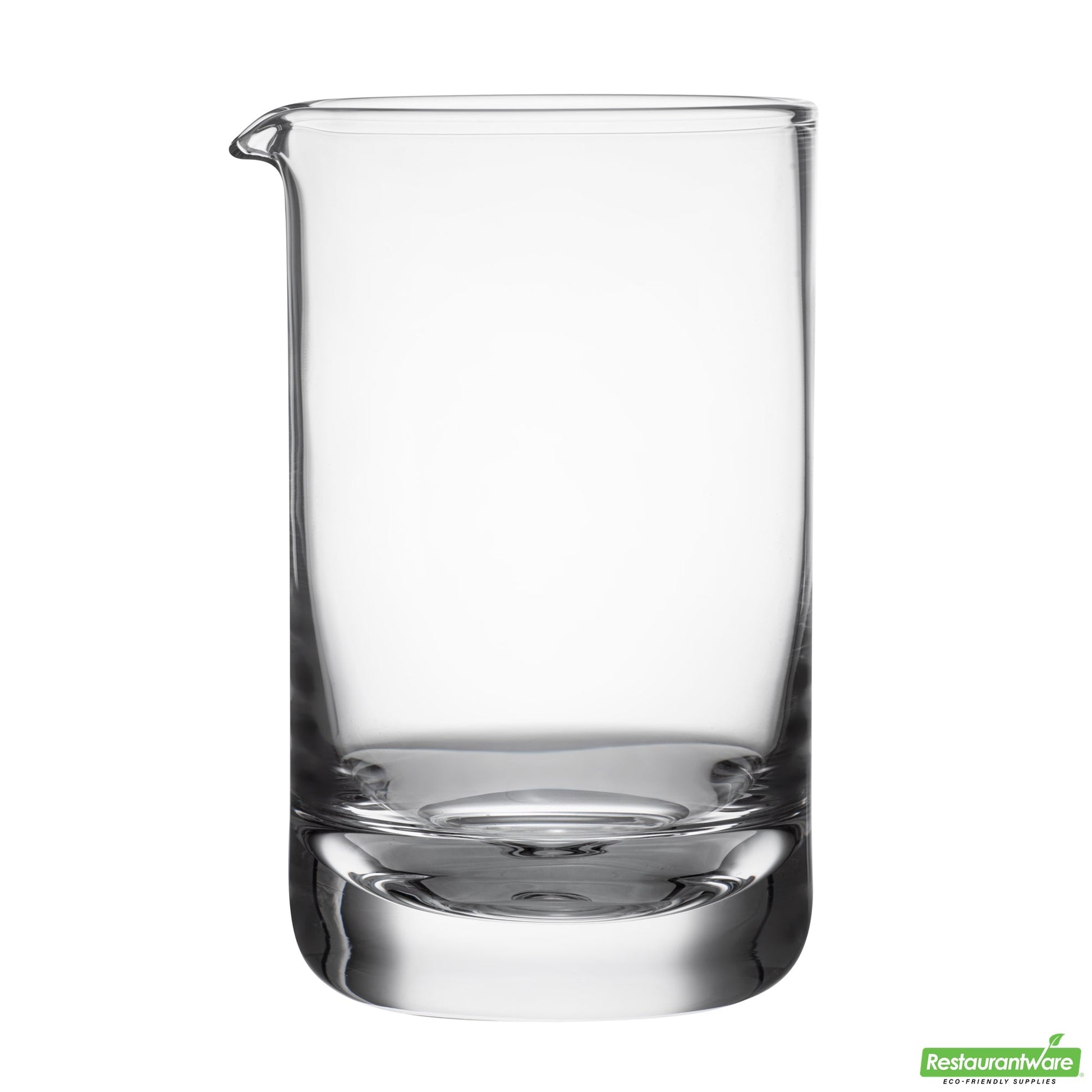 Wholesale Restaurantware Bar Lux 17 Oz Cocktail Mixing Glass - Hand-Blown, Crystal - 3 3/4" X 3 1/2" X 5 3/4" 16.9oz- Bulk