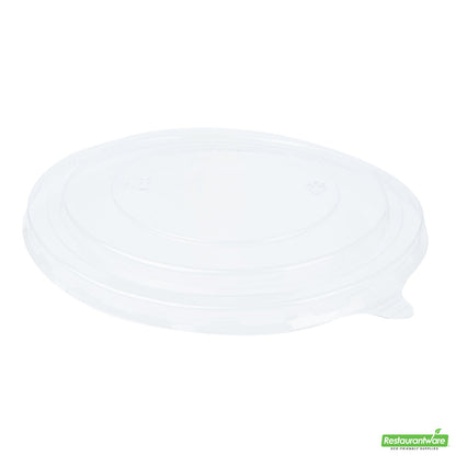Wholesale Restaurantware Clear Plastic Take Out Container Lid - Fits 37 and 42 Oz - 6.5" X 6.5" X 0.2"- Bulk