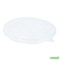 Wholesale Restaurantware Clear Plastic Take Out Container Lid - Fits 37 and 42 Oz - 6.5" X 6.5" X 0.2"- Bulk