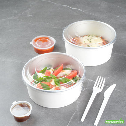 Wholesale Restaurantware Clear Plastic Take Out Container Lid - Fits 37 and 42 Oz - 6.5" X 6.5" X 0.2"- Bulk