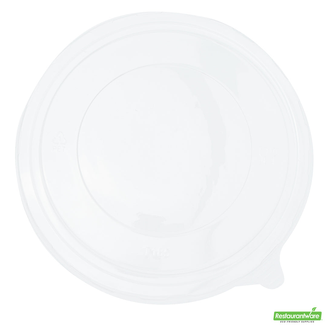 Wholesale Restaurantware Foil Lux Clear Plastic Take Out Container Lid - Fits 45 Oz- Bulk