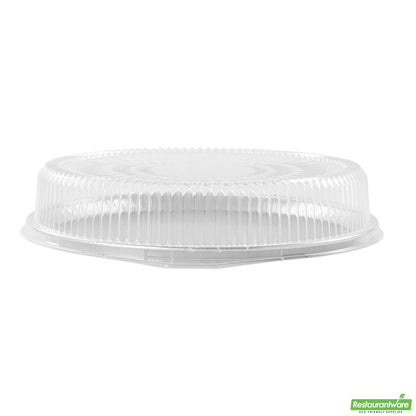 Wholesale Restaurantware Foil Lux Round Clear Plastic Dome Lid - Fits 16 Catering Tray - 10 Count Box- Bulk