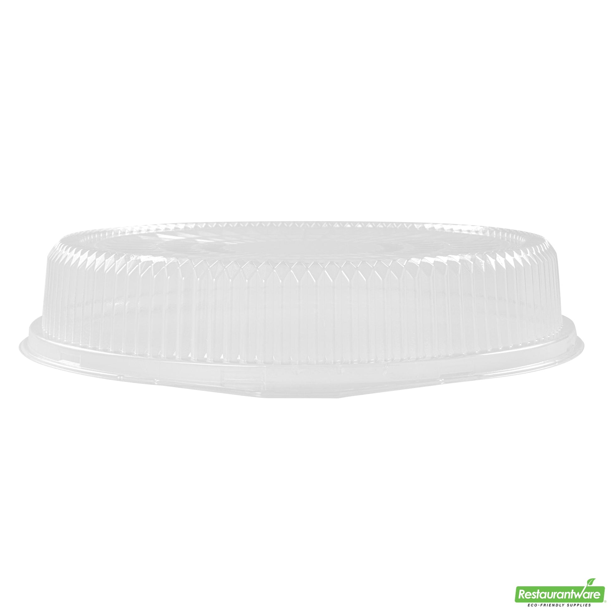 Wholesale Restaurantware Foil Lux Round Clear Plastic Dome Lid - Fits 18" Catering Tray - 20 Count Box- Bulk