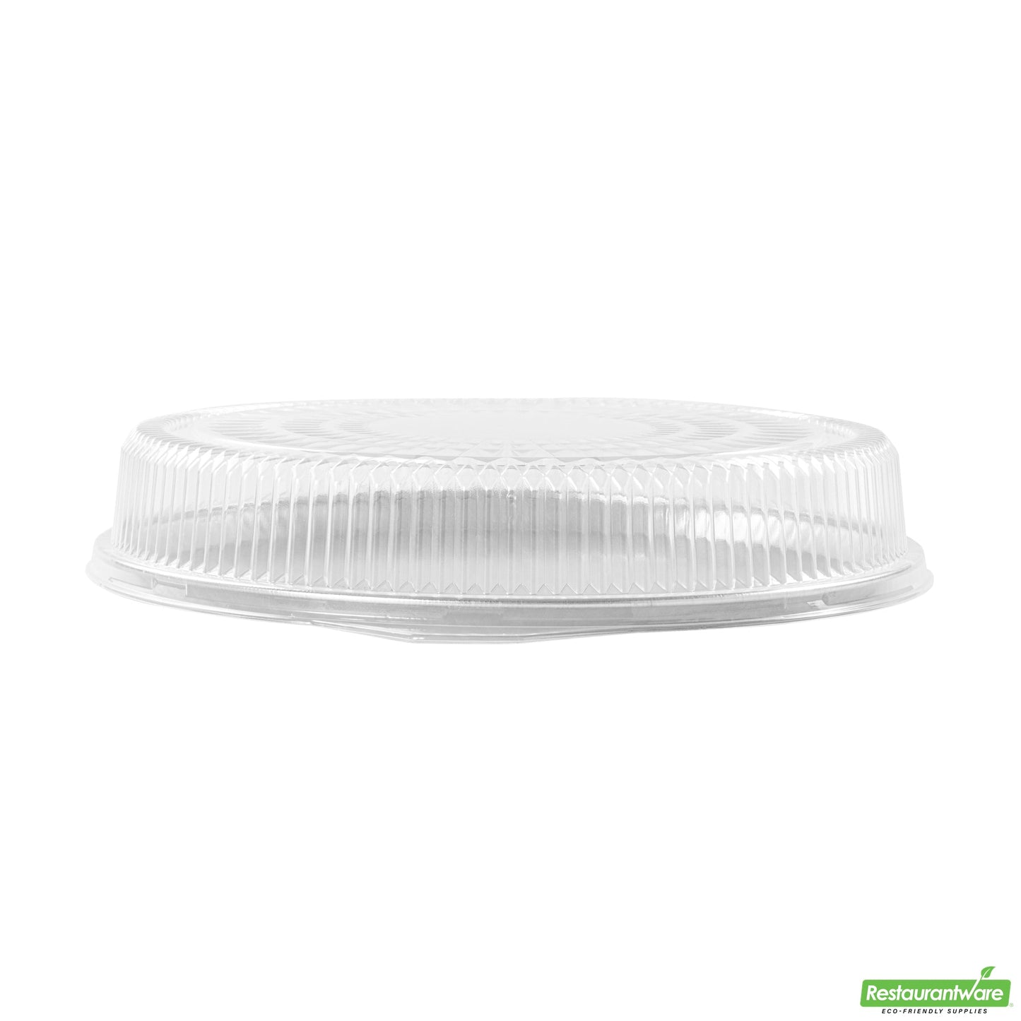 Wholesale Restaurantware Foil Lux Round Clear Plastic Dome Lid - Fits 18" Catering Tray - 20 Count Box- Bulk