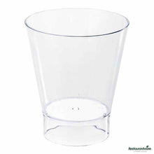 Wholesale Restaurantware 7 Oz Round Clear Plastic Large Parfait Glass 100 ct- Bulk