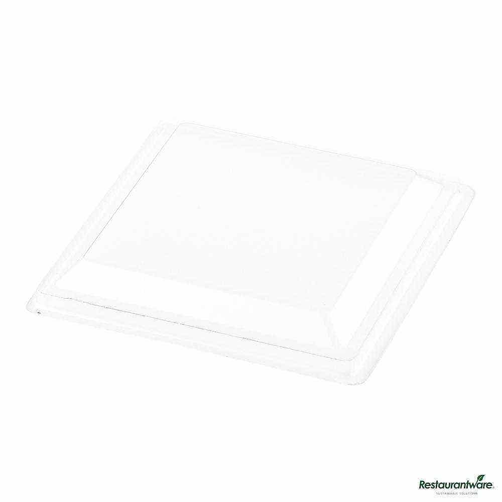 Wholesale Restaurantware Square Clear Plastic Lid 100 ct- Bulk