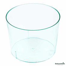 Wholesale Restaurantware 6 Oz Round Seagreen Plastic Cylindro Cup 10 ct- Bulk