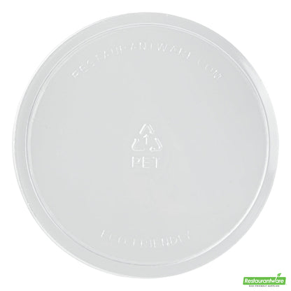 Wholesale Restaurantware Round Clear Plastic Lid - Fits 7 Oz Salad Bowl- Bulk