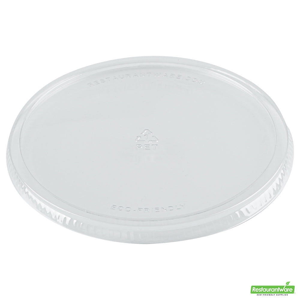 Wholesale Restaurantware Round Clear Plastic Lid - Fits 21 Oz Salad Bowl- Bulk