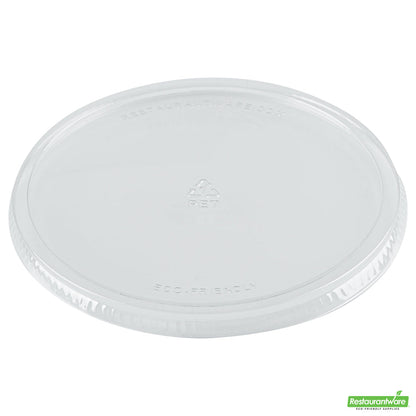 Wholesale Restaurantware Round Clear Plastic Lid - Fits 21 Oz Salad Bowl- Bulk