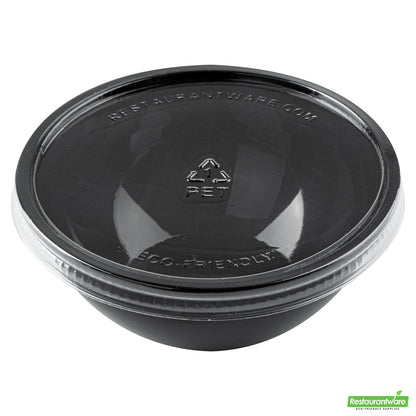 Wholesale Restaurantware Round Clear Plastic Lid - Fits 21 Oz Salad Bowl- Bulk