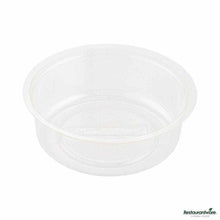 Wholesale Restaurantware Sustain 4 Oz Round Clear PLA Plastic Topping Cup 125 ct- Bulk