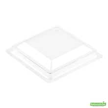 Wholesale Restaurantware Square Clear Plastic Lid - Fits Mini Kova Cup- Bulk