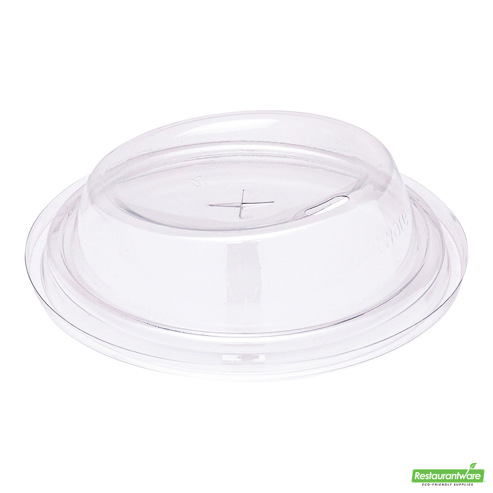 Wholesale Restaurantware Visage Clear Plastic Top Hat Sippy Cup Lid - Fits 9, 12, and 16 Oz- Bulk
