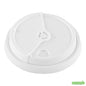 Wholesale Restaurantware White Plastic 2-in-1 Straw or Sip Coffee Cup Lid - Fits 8, 12, 16 and 20 Oz- Bulk