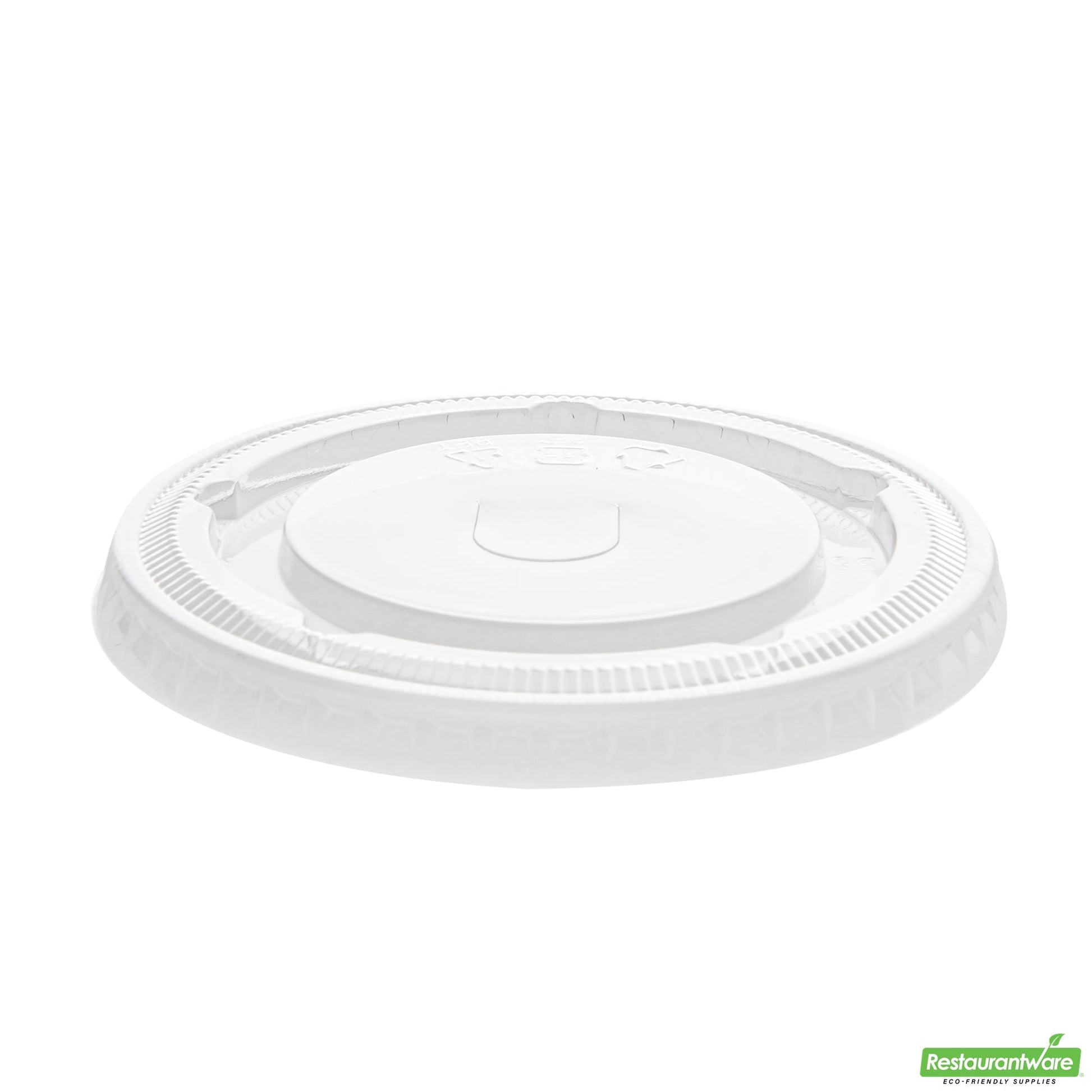 Wholesale Restaurantware Visage Round Clear Plastic Flat Lid - Fits 9, 12 and 16 Oz- Bulk