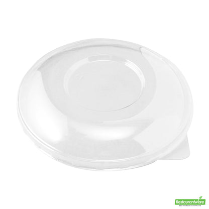 Wholesale Restaurantware Thermo Tek Clear Plastic Ergo-Grip Bowl Lid - Fits 8 / 12 / 16 Oz- Bulk