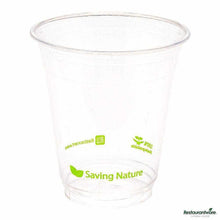 Wholesale Restaurantware Sustain 12 Oz Round Clear PLA Plastic Drinking Cup Compostable 100 ct- Bulk
