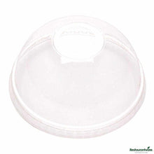 Wholesale Restaurantware Sustain Round Clear PLA Plastic Dome Lid 100 ct- Bulk