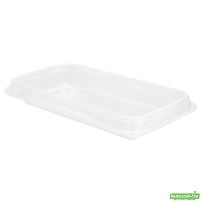Wholesale Restaurantware Futura 15 oz Clear Plastic Heavy Duty Insert Tray - Fits 24, 34 and 44 oz Containers, Microwavable- Bulk