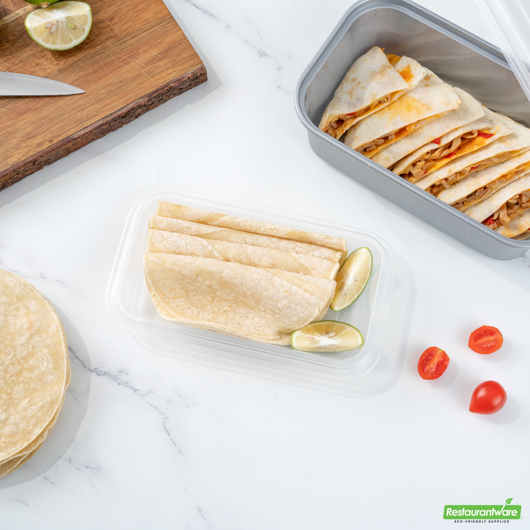 Wholesale Restaurantware Futura 15 oz Clear Plastic Heavy Duty Insert Tray - Fits 24, 34 and 44 oz Containers, Microwavable- Bulk