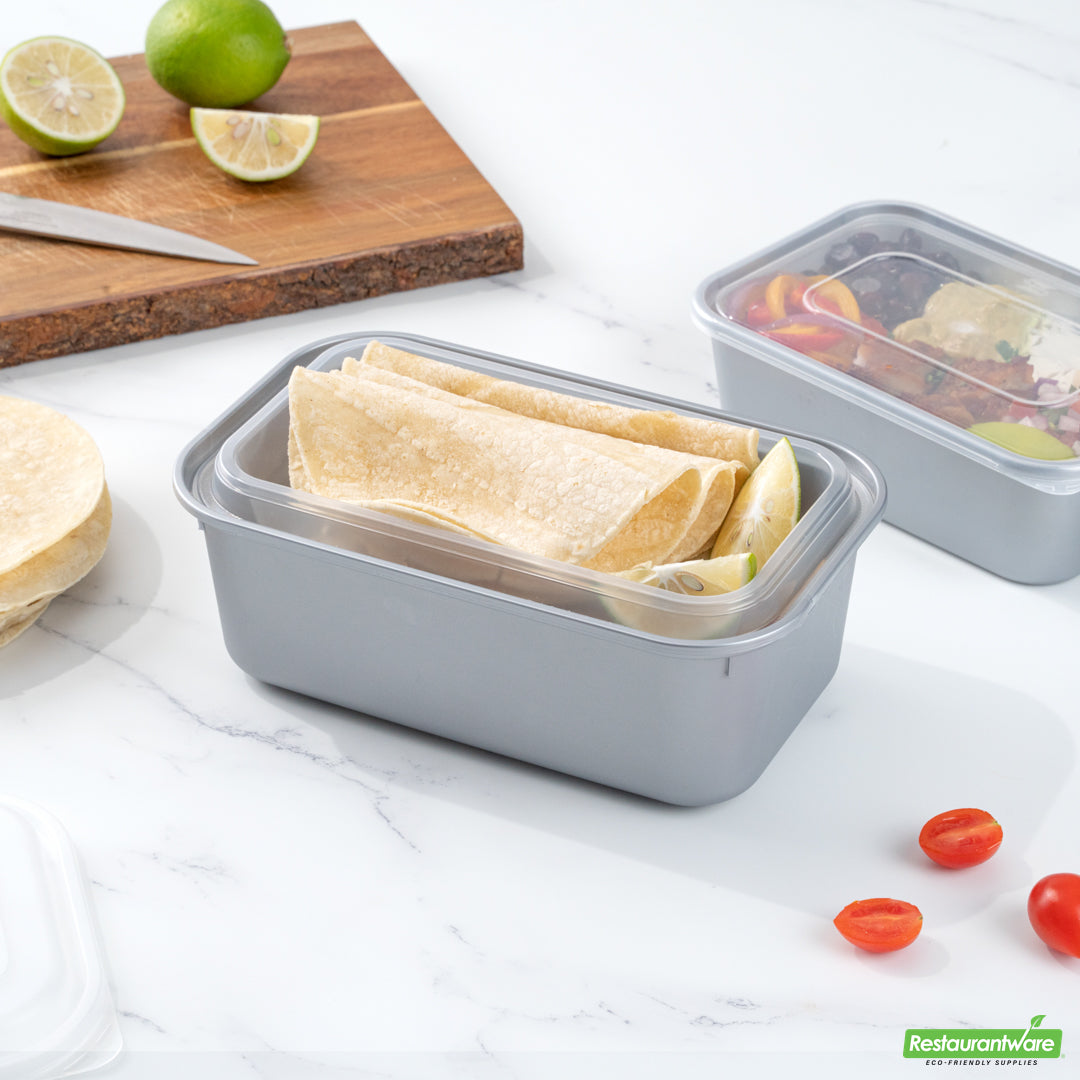 Wholesale Restaurantware Futura 15 oz Clear Plastic Heavy Duty Insert Tray - Fits 24, 34 and 44 oz Containers, Microwavable- Bulk