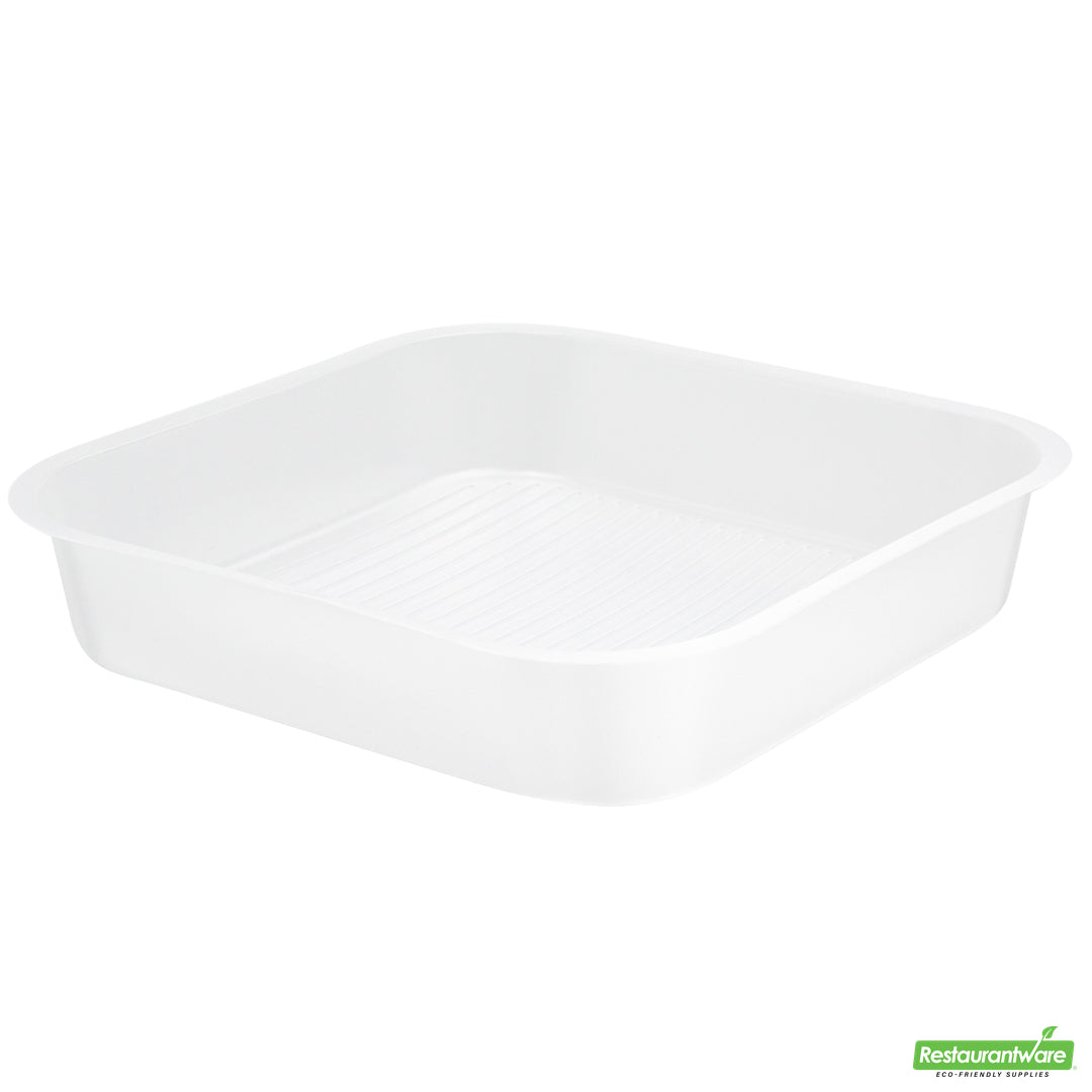 Wholesale Restaurantware Futura 14 oz Clear Plastic Insert Tray - Fits 34 oz Bowl, Microwavable- Bulk