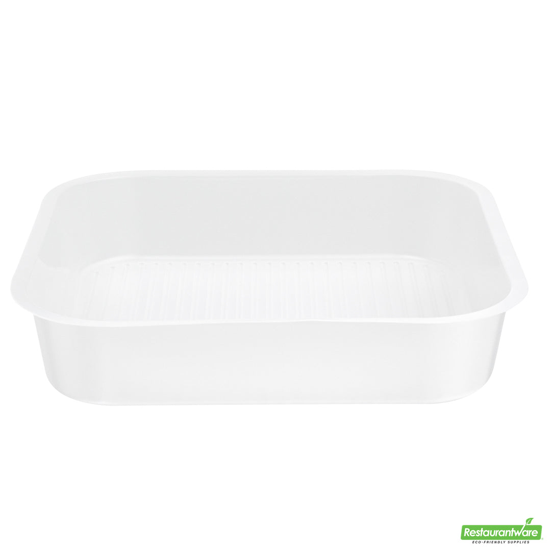 Wholesale Restaurantware Futura 14 oz Clear Plastic Insert Tray - Fits 34 oz Bowl, Microwavable- Bulk