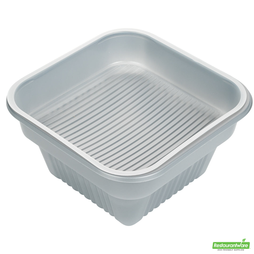 Wholesale Restaurantware Futura 14 oz Clear Plastic Insert Tray - Fits 34 oz Bowl, Microwavable- Bulk