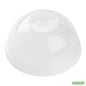 Wholesale Restaurantware Sustain Clear Pla Plastic Cold Cup Dome Lid - Fits 9, 12, 16, 20 and 22 Oz, Compostable- Bulk