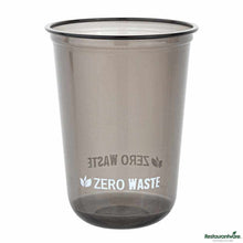 Wholesale Restaurantware Sustain 16 Oz U-Shape Black PLA Plastic Drinking Cup 100 ct- Bulk