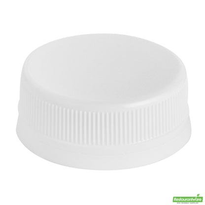 Wholesale Restaurantware Bottle Tek 100 Round Clear 12 oz Plastic Juice Bottles with Safety Caps- Bulk