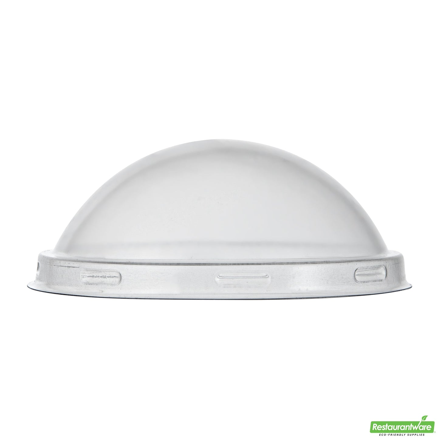 Wholesale Restaurantware Mini Serve Round Clear Plastic Dome Lid - Fits 6 Oz Dessert Cup - 25 Count Box- Bulk