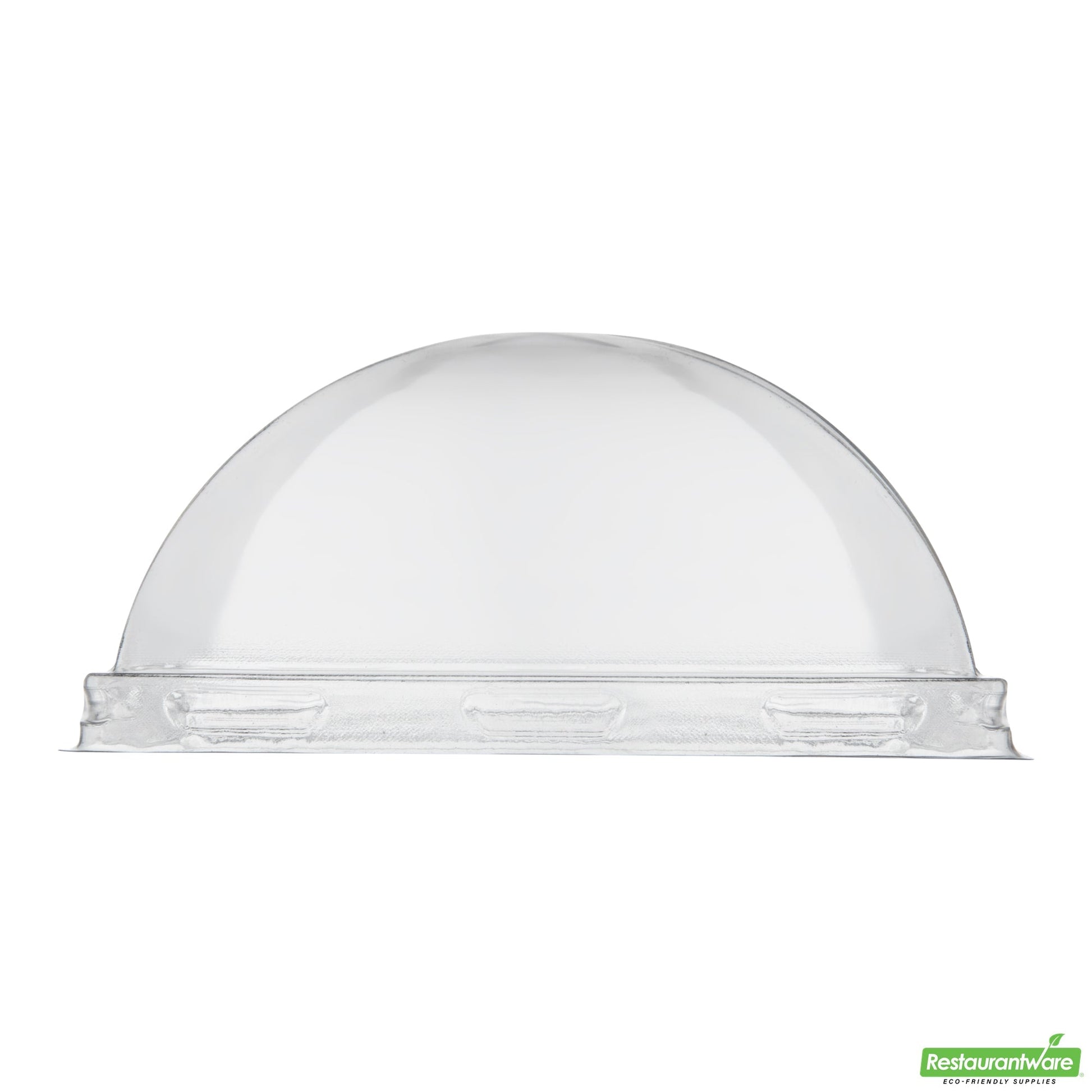 Wholesale Restaurantware Mini Serve Square Clear Plastic Dome Lid - Fits 5 Oz Dessert Cup - 100 Count Box- Bulk