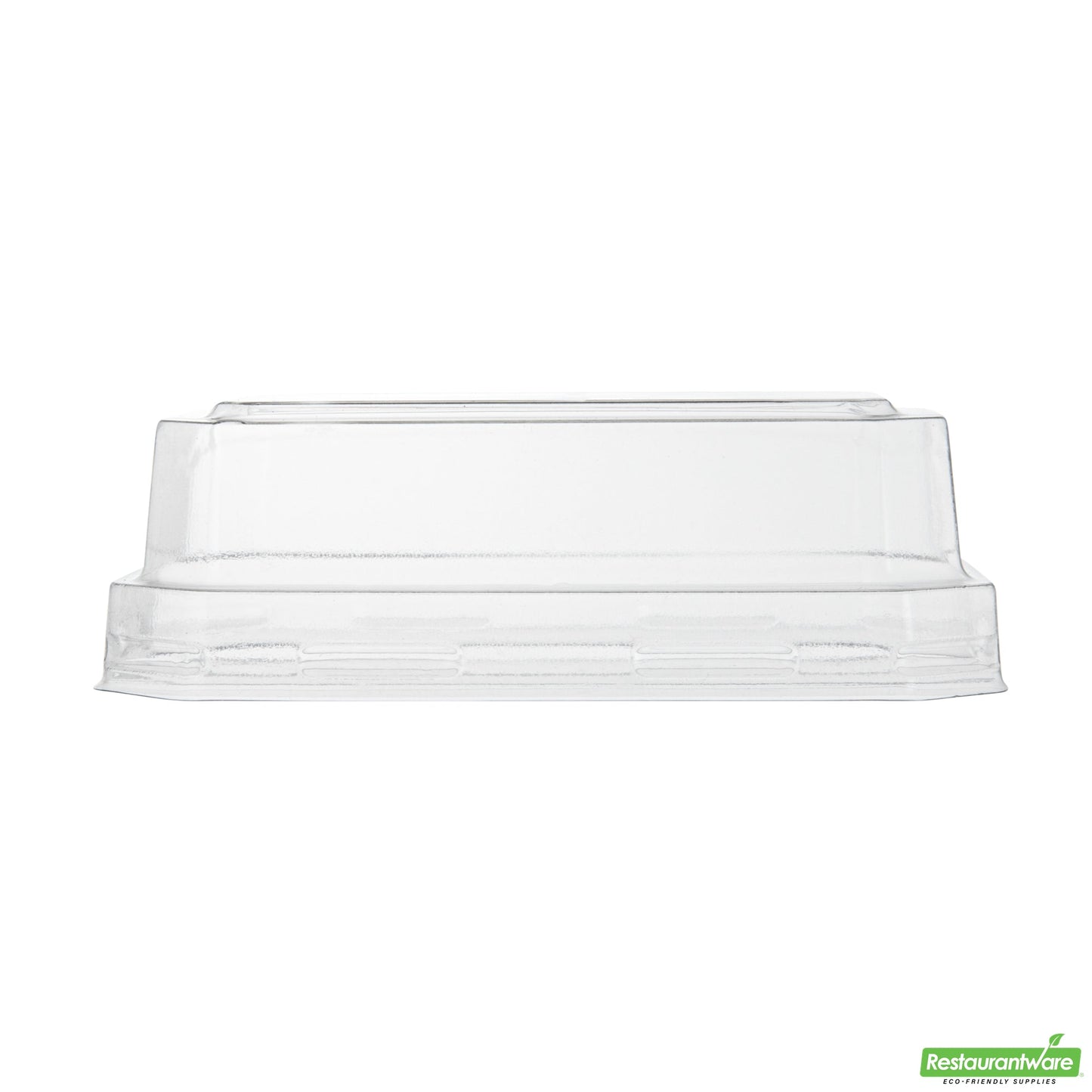 Wholesale Restaurantware Mini Serve Rectangle Clear Plastic Dome Lid - Fits 3 Oz Dessert Cup - 100 Count Box- Bulk