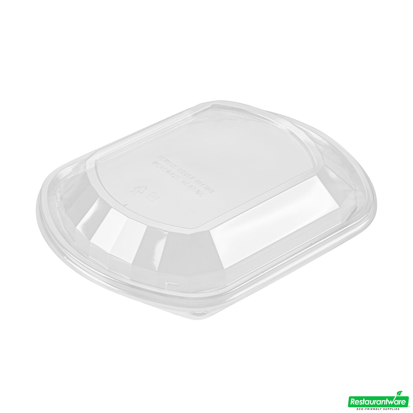 Wholesale Restaurantware 36 Oz Rectangle Black Plastic Food Container - with Clear Lid, Microwavable - 9 1/4" X 7 3/4" X 2 3/4" - 50 Count Box- Bulk