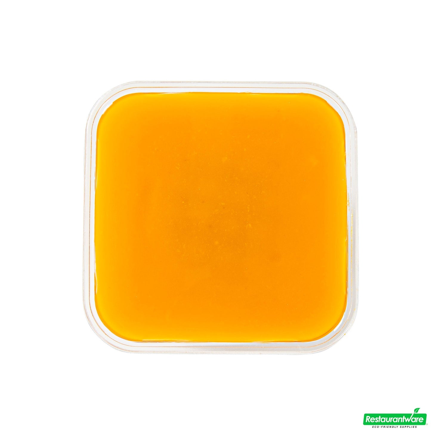 Wholesale Restaurantware Thermo Tek 32 Oz Square Clear Plastic Deli / Snack Container - 4 1/2" X 4 1/2" X 5 1/4" - 100 Count Box- Bulk
