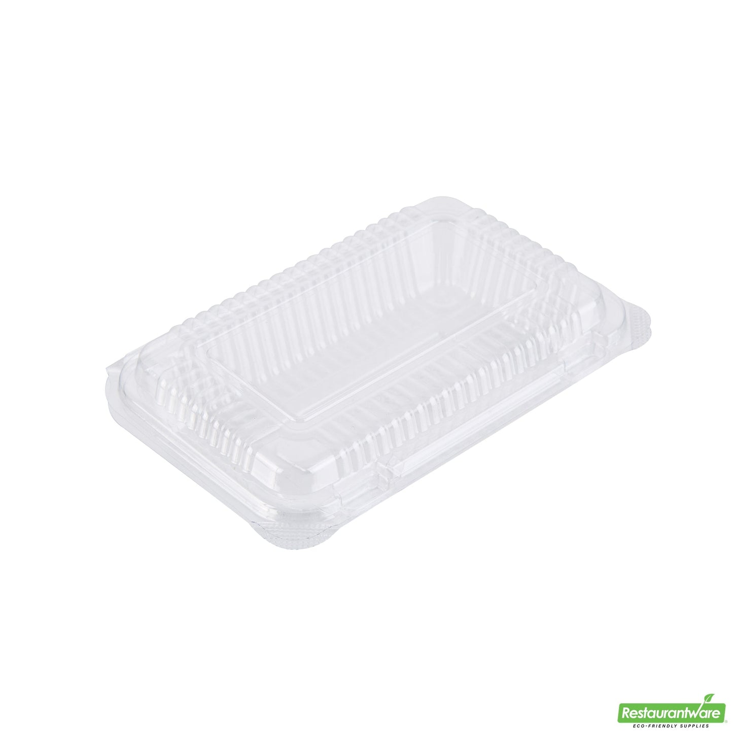 Wholesale Restaurantware Thermo Tek Rectangle Clear Plastic Clamshell Container - 6" X 4" X 1 1/2" - 100 Count Box- Bulk