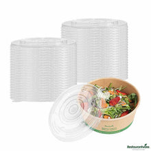 Wholesale Restaurantware Sustain Round Clear Plastic Lid 50 ct- Bulk