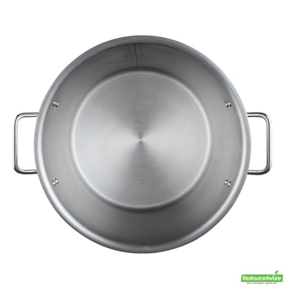 Wholesale Restaurantware Met Lux 21 Qt Stainless Steel Stock Pot - Induction Ready- Bulk