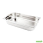 Wholesale Restaurantware Met Lux Rectangle Stainless Steel Full Size Steam Table Pan 4 Inch Deep - Anti Jam, Collapsible Handles- Bulk