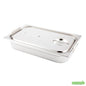 Wholesale Restaurantware Met Lux Rectangle Stainless Steel Lid - Fits Full Size Steam Table Pan- Bulk