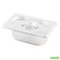 Wholesale Restaurantware Met Lux Rectangle Stainless Steel Lid - Fits 1/9 Size Steam Table Pan- Bulk