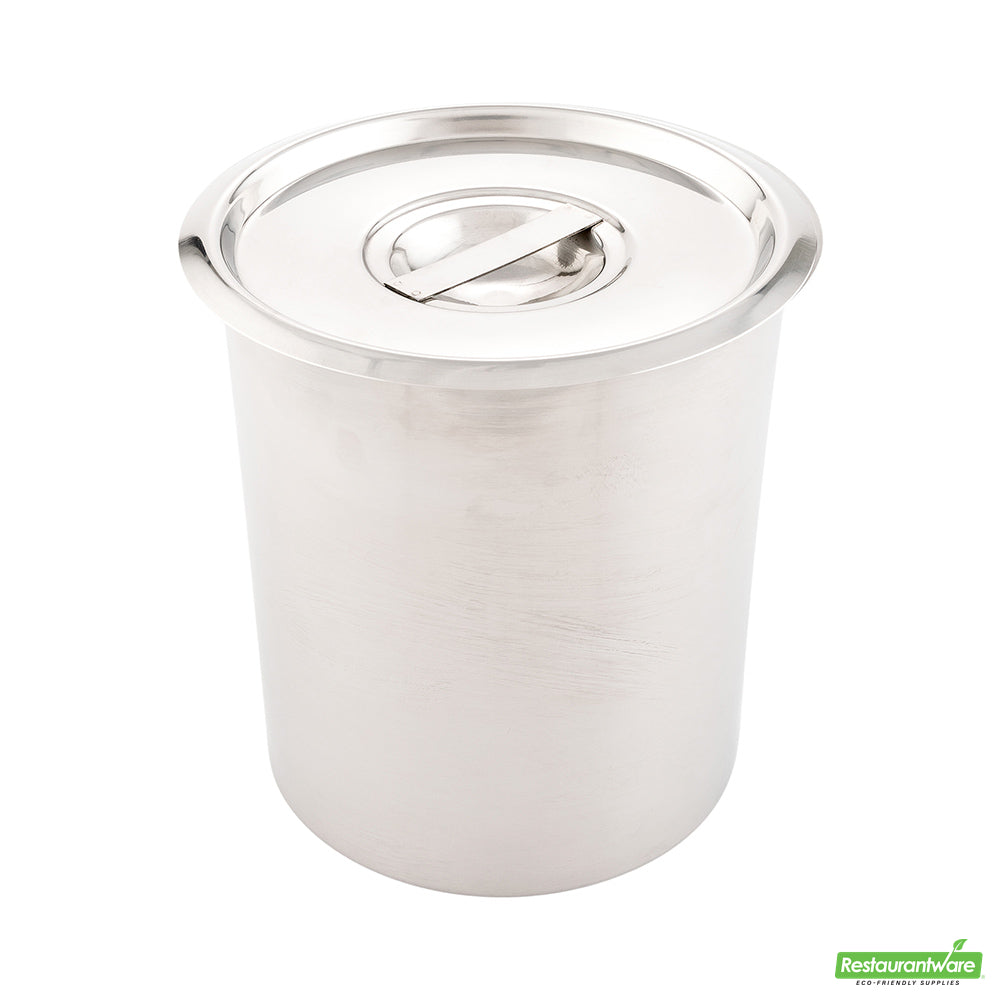 Wholesale Restaurantware Met Lux Stainless Steel Bain Marie Lid - Fits 4.25 Qt- Bulk
