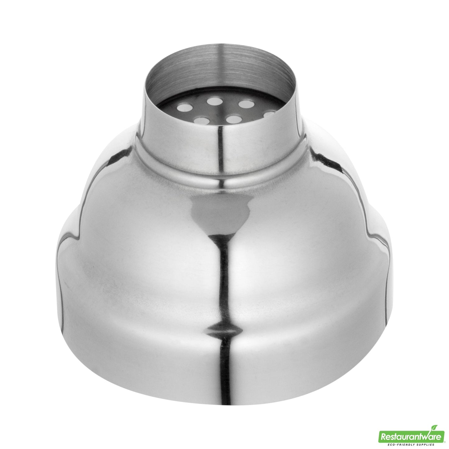 Wholesale Restaurantware Bar Lux 24 Oz Stainless Steel Cobbler Shaker - Mirrored Finish- Bulk