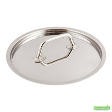 Wholesale Restaurantware Met Lux Stainless Steel Sauce Pan Lid - Fits 3.5 qt- Bulk