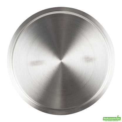 Wholesale Restaurantware Met Lux Stainless Steel Sauce Pan Lid - Fits 7.5 and 13.5 qt- Bulk